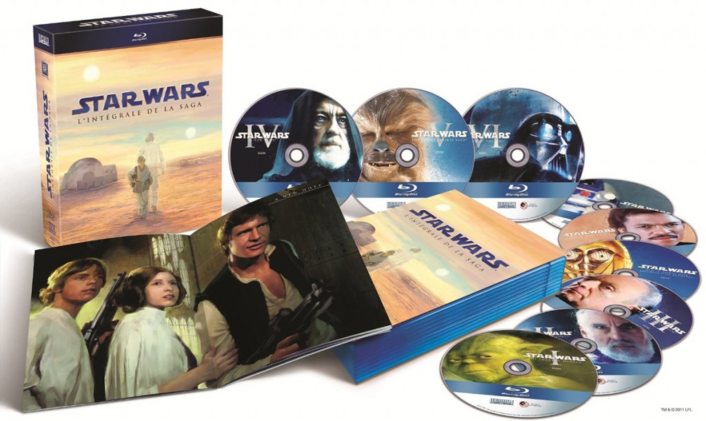 Coffret Blu-Ray Star-Wars-Intégrale
