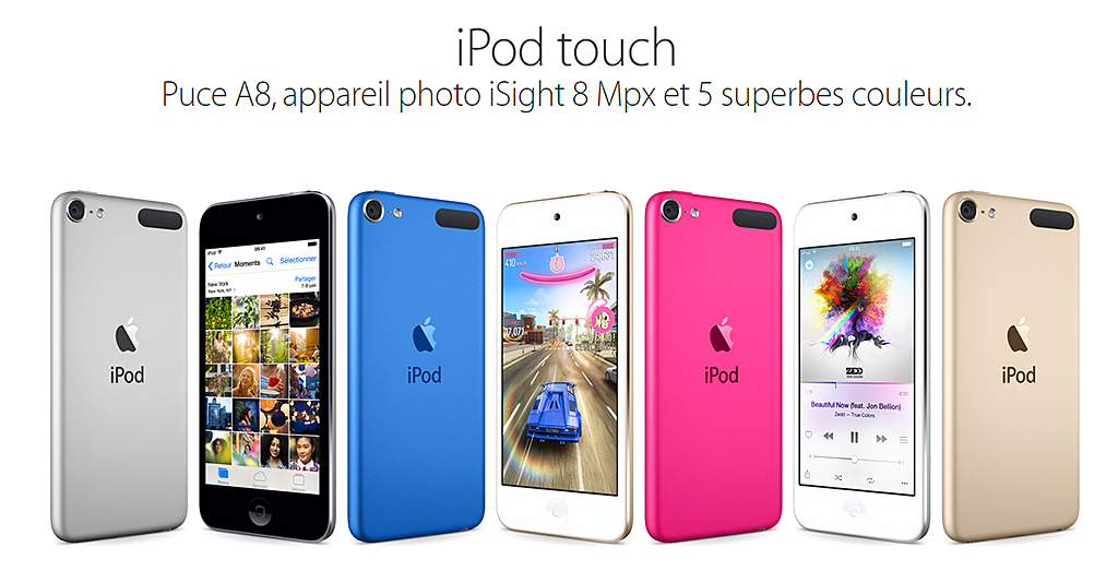Nouvel Apple iPod Touch (2015)