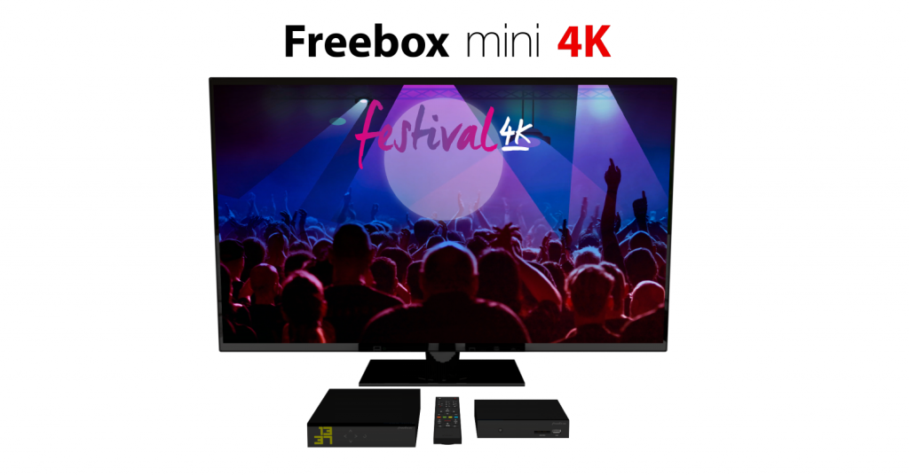 Freebox Mini 4K - Festival 4K
