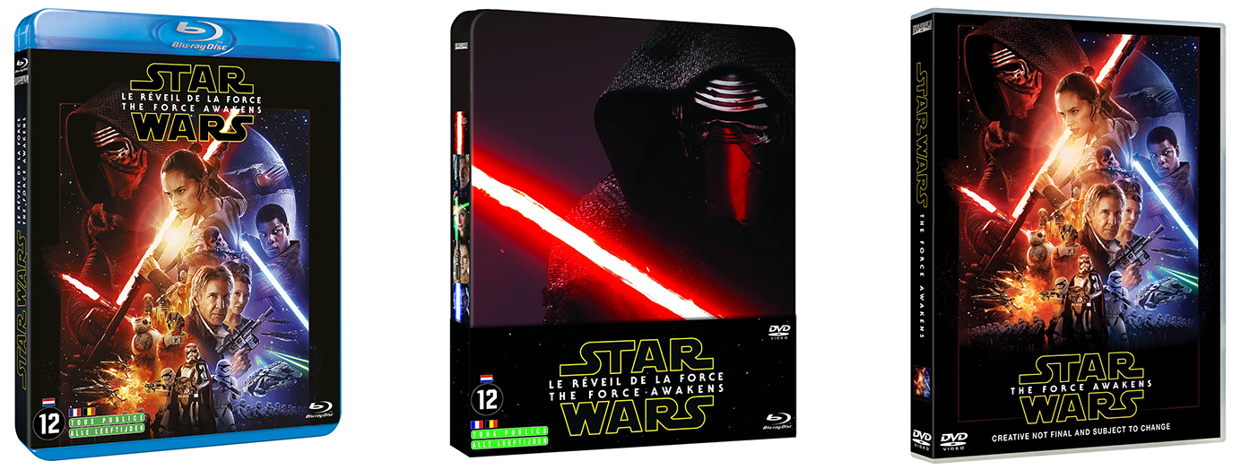 "Star Wars : Le Réveil de la Force" arrive en Blu-ray - Pack