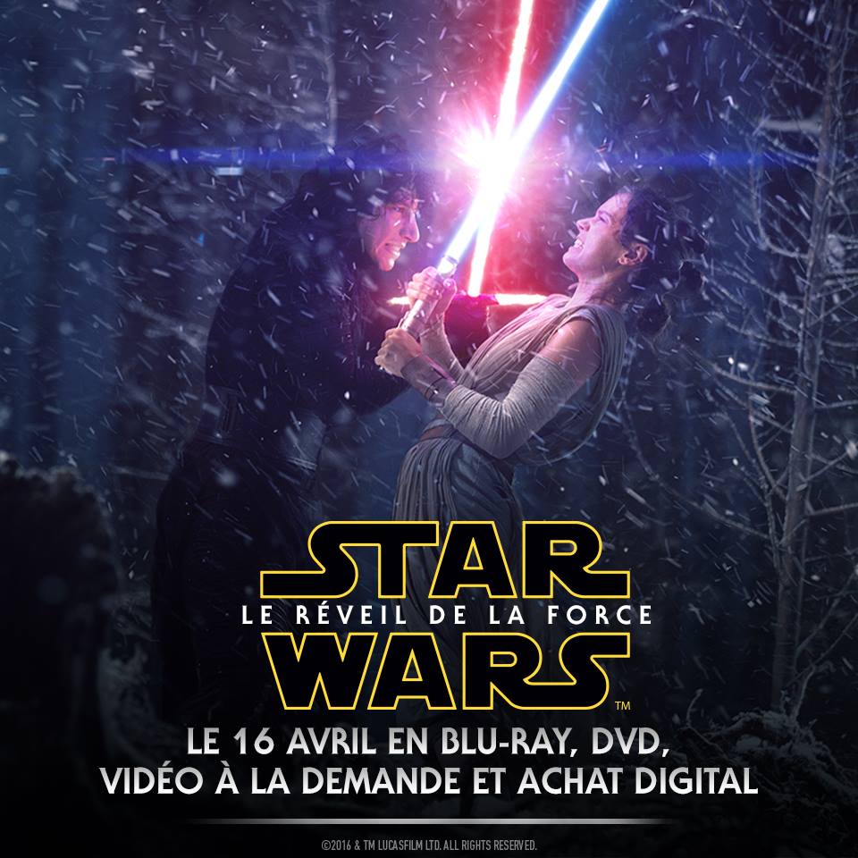 Star Wars : Le Réveil de la Force débarque en Blu-ray (@2015 & TM Lucasfilm Ltd. All rights reserved)