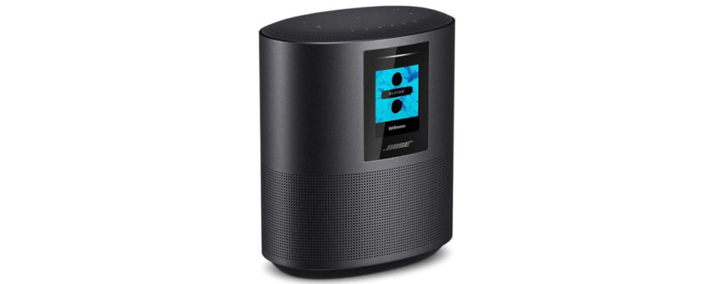 L'enceinte de Bose, en coloris noir.