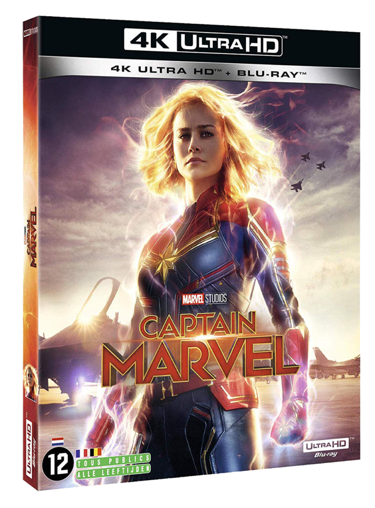 Blu-ray 4k Captain Marvel by Anna Boden et Ryan Fleck (2019)