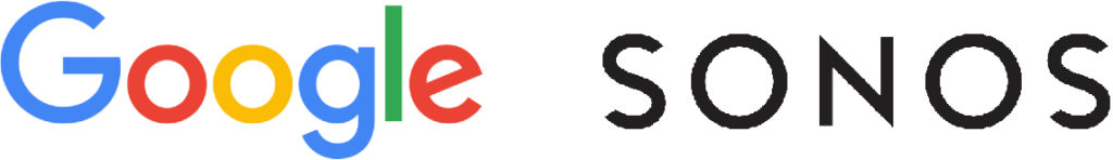 Logos Google et Sonos