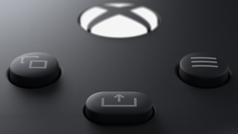 La console Xbox Series X - Bouton Share (crédits : Xbox)