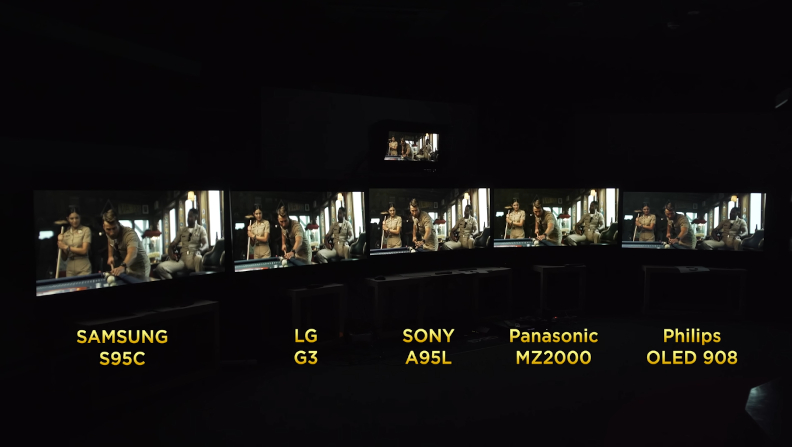 Meilleur TV 2023 : Samsung S95C, LG G3, Sony A95L, Panasonic MZ2000 et Philips OLED908.