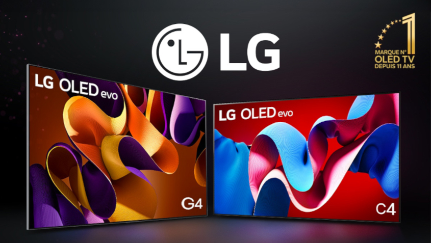 Ne manquez l'offre de précommande sur les TV OLED LG C4 et G4 !