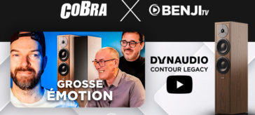 Benji revient chez Cobra pour écouter les Dynaudio Contour Legacy !