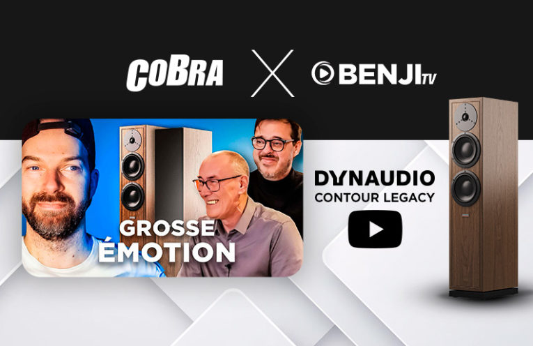 Benji revient chez Cobra pour écouter les Dynaudio Contour Legacy !