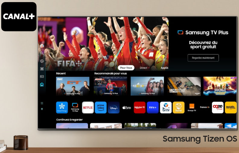 L'application Canal+ est disponible sur tous les Smart TV Samsung !