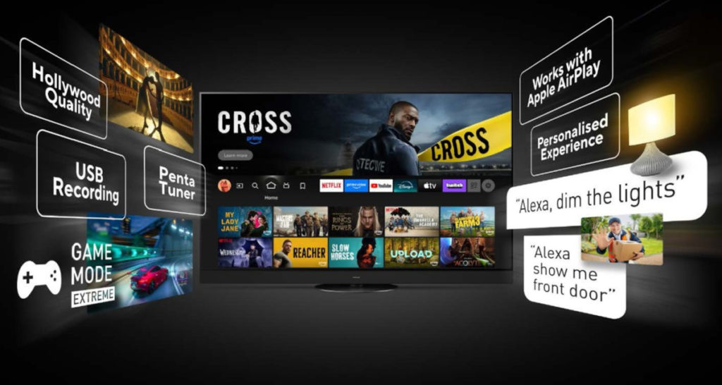L'OS Fire TV et les fonctionnalités multimédia des Z90B et Z95B sont similaires