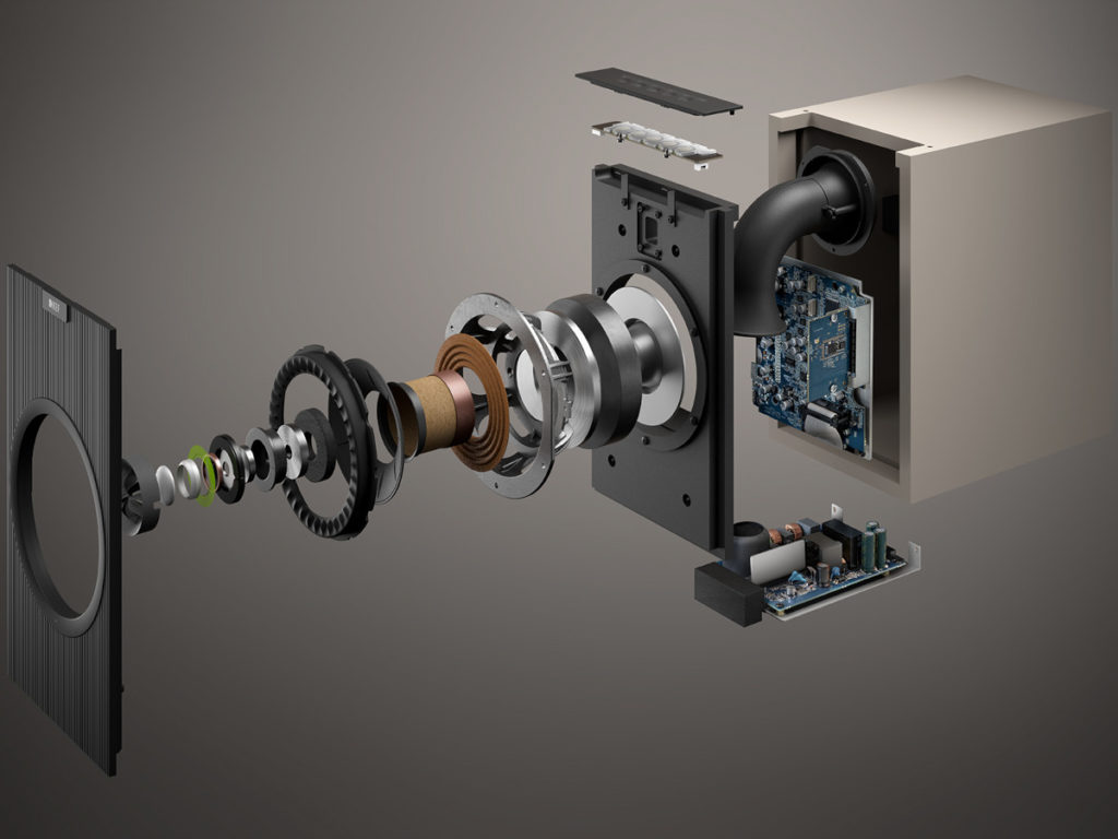 Chaque enceinte reçoit une bi-amplification et un HP Uni-Q de 12ème génération.