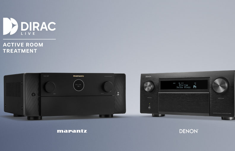 Dirac Live ART arrive sur les amplis AV Denon et Marantz
