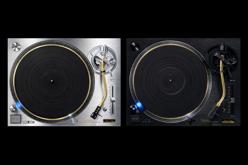 Technics SL-1200GME (version argent) et SL-1210GME Master Edition (version noire)