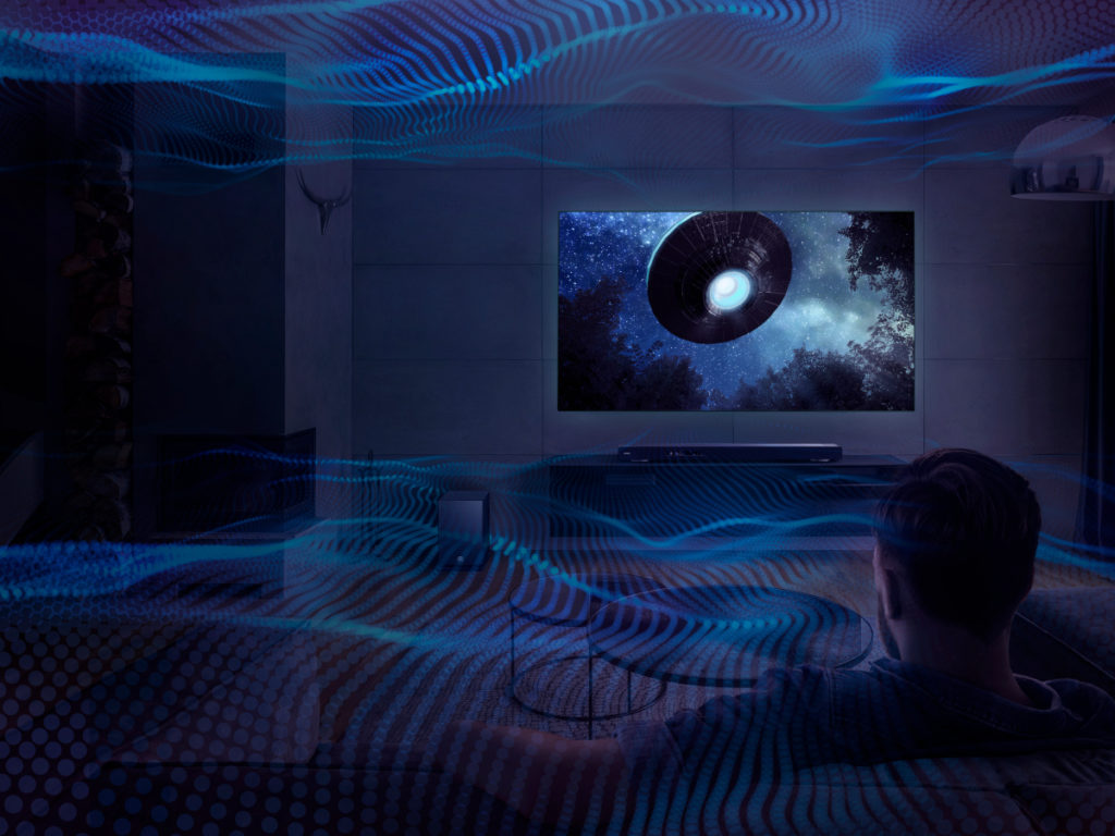 L'effet d'immersion est impressionnant grâce à la technologie de traitement numérique Yamaha propriétaire.