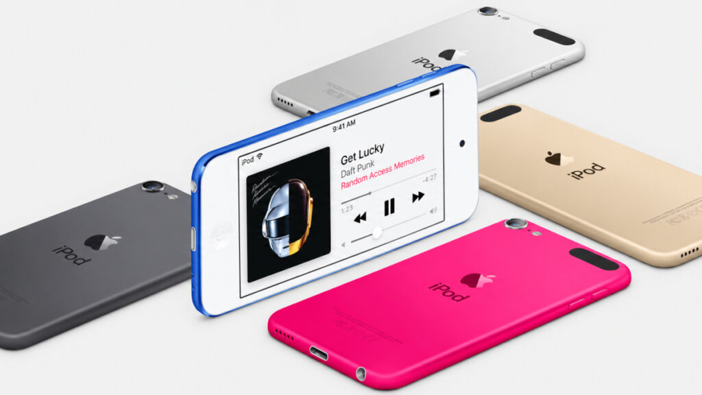 Le dernier iPod Touch, lancé en 2022.