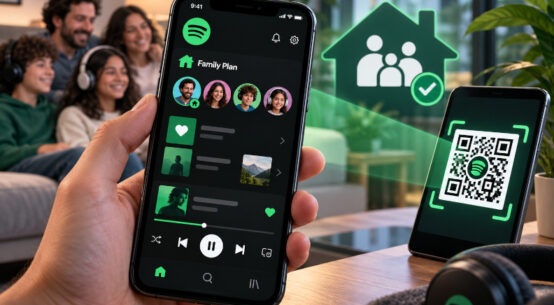 Spotify verrouille le partage du forfait Famille par QR code