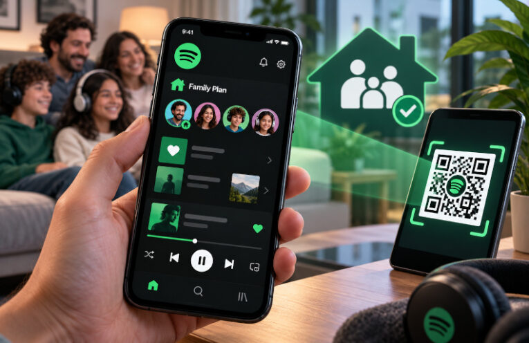 Spotify verrouille le partage du forfait Famille par QR code